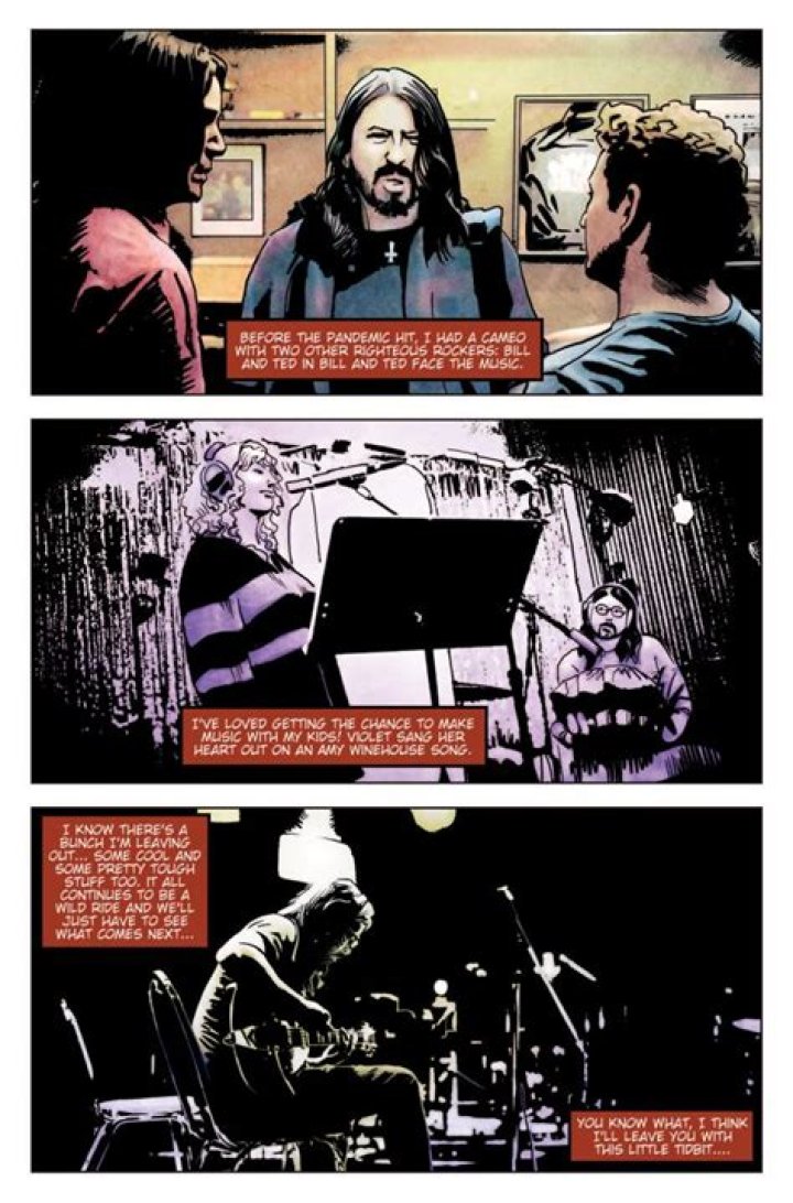 Unveiling The Artistic Journey Of Dave Grohl: A Comic Book Odyssey
